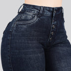 Jeans Skinny Tiro Alto 25439