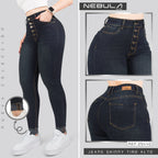 Jeans Skinny Tiro Alto 25440