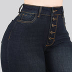 Jeans Skinny Tiro Alto 25440