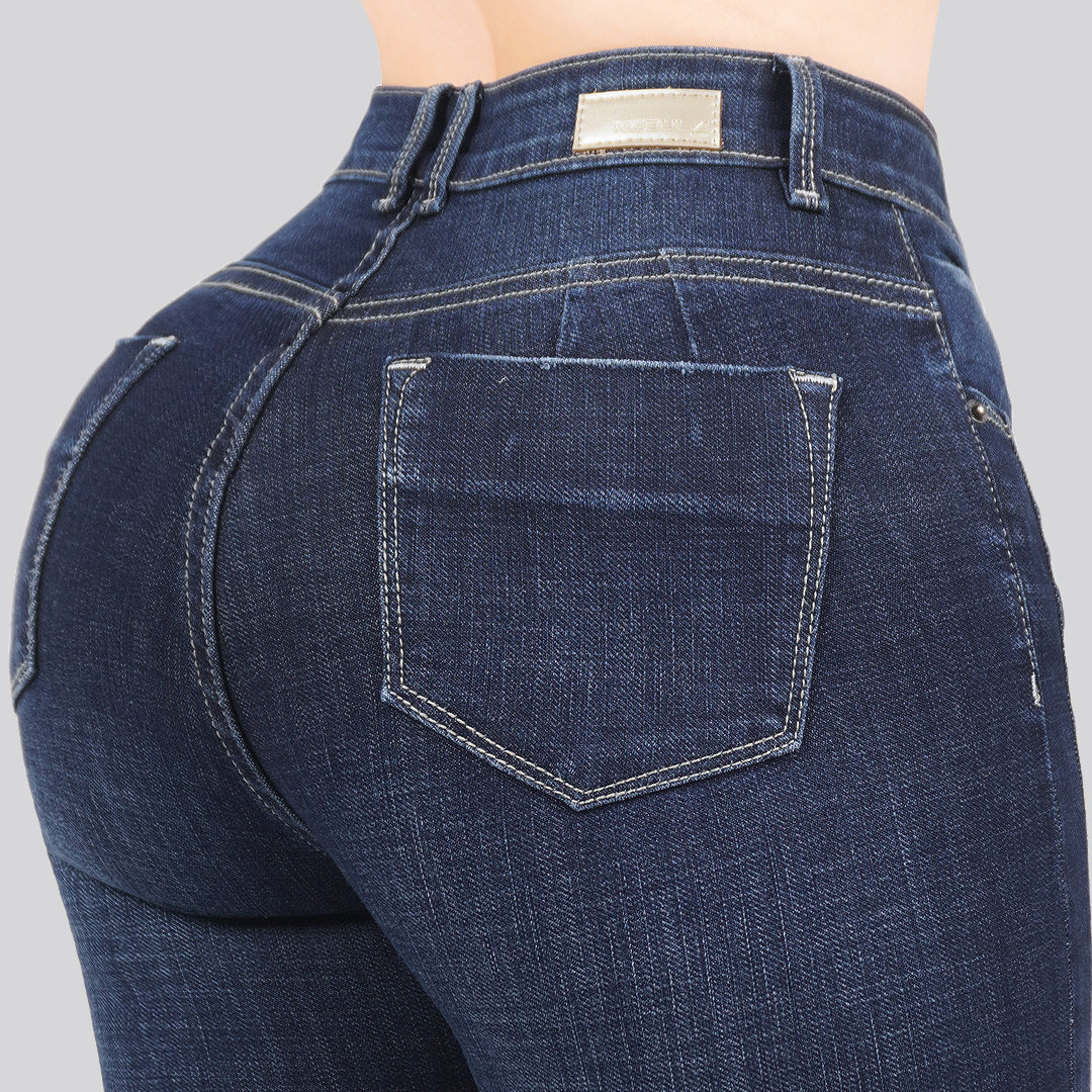 Jeans Skinny Tiro Alto 25441