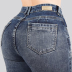 Jeans Skinny Tiro Alto 25442
