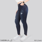 Jeans Skinny Tiro Alto 25444