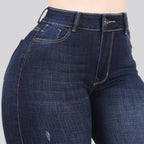 Jeans Skinny Tiro Alto 25444