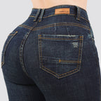 Jeans Skinny Tiro Alto 25446