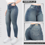 Jeans Skinny Tiro Alto 25448