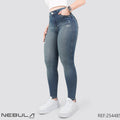Jeans Skinny Tiro Alto 25448
