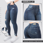 Jeans Skinny Tiro Alto 25450