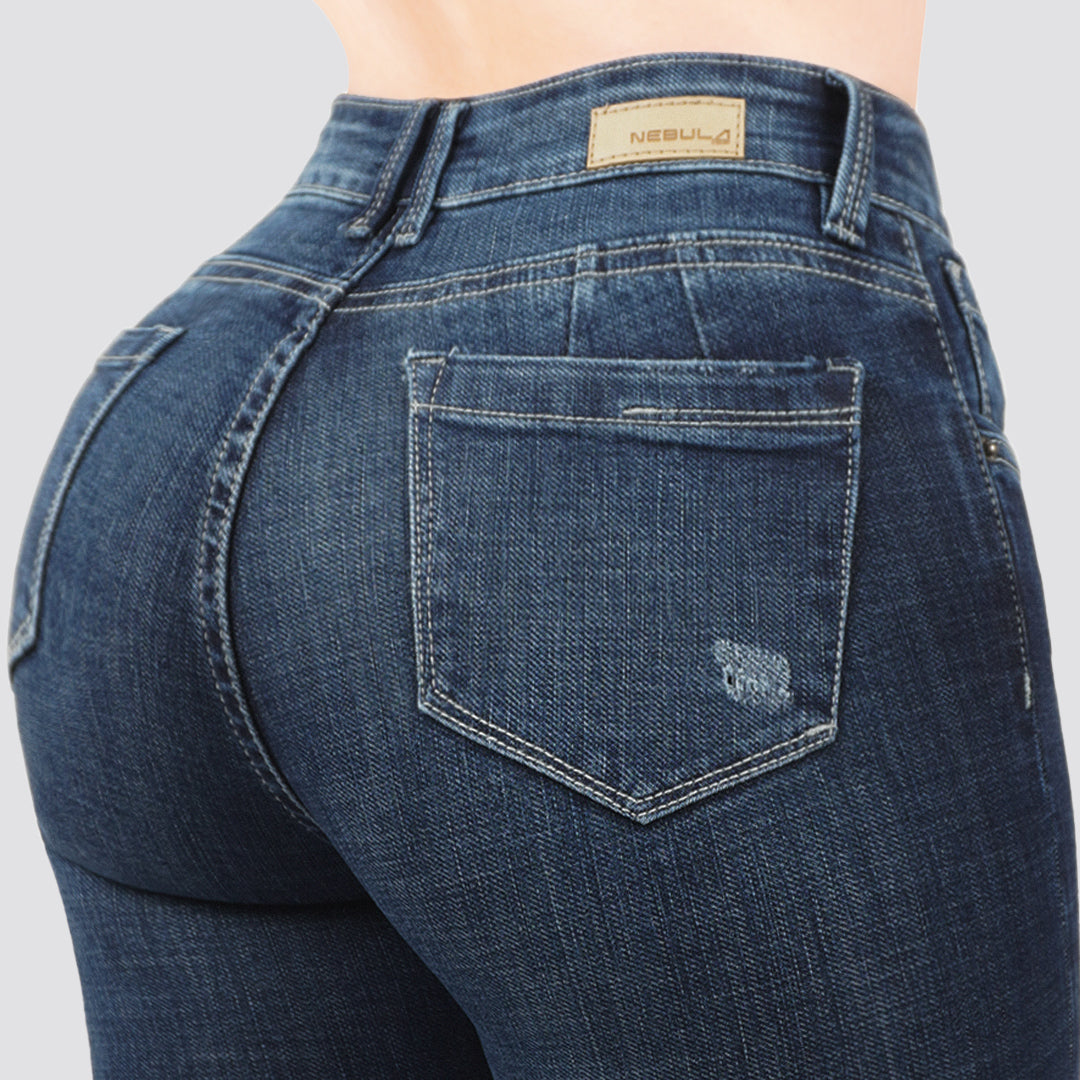 Jeans Skinny Tiro Alto 25450