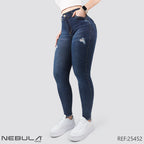 Jeans Skinny Tiro Alto 25452