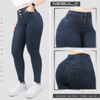 Jeans Skinny Tiro Alto 25454