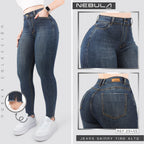 Jeans Skinny Tiro Alto 25455