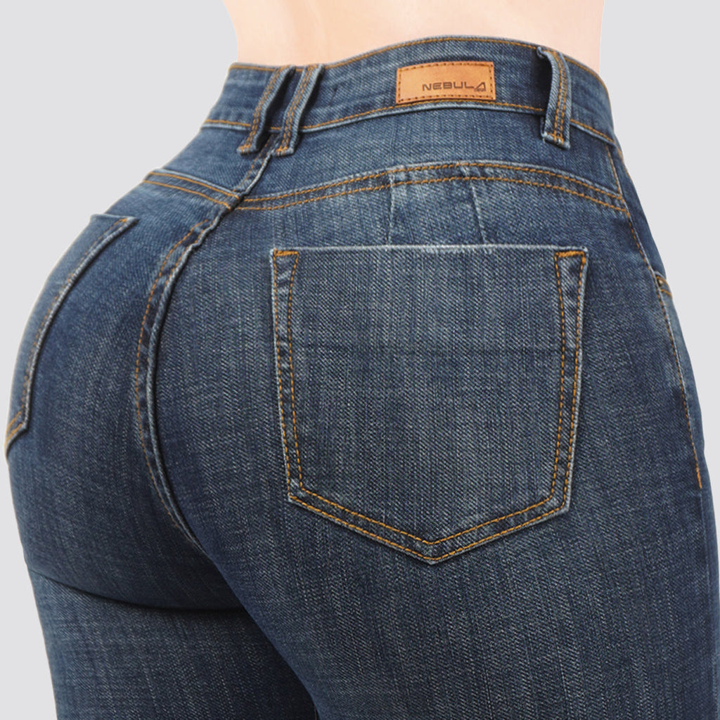 Jeans Skinny Tiro Alto 25455