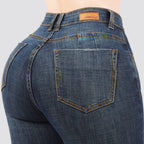 Jeans Skinny Tiro Alto 25455