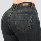 Jeans Skinny Tiro Alto 25456