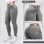 Jeans Skinny Tiro Alto 25457