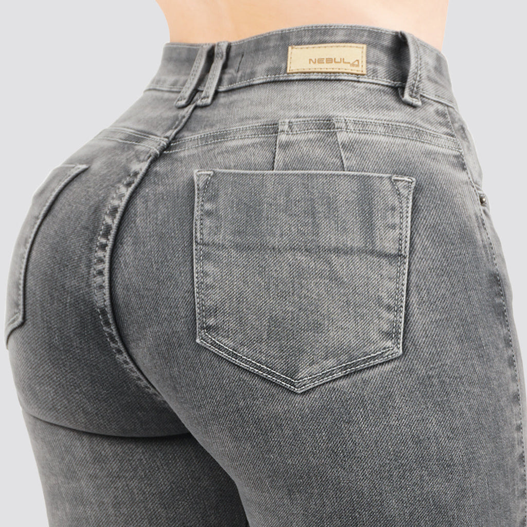 Jeans Skinny Tiro Alto 25457