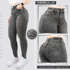 Jeans Skinny Tiro Alto 25458