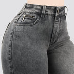 Jeans Skinny Tiro Alto 25458