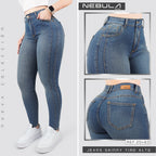 Jeans Skinny Tiro Alto 25460
