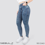 Jeans Skinny Tiro Alto 25463