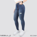 Jeans Skinny Tiro Alto 25469