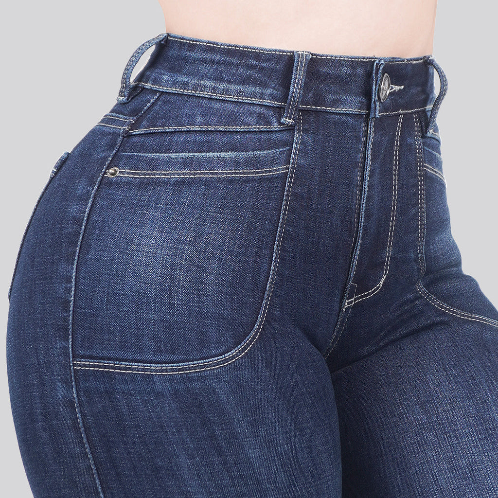 Jeans Skinny Bota Ancha 27172