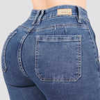 Jeans Skinny Bota Ancha 27207