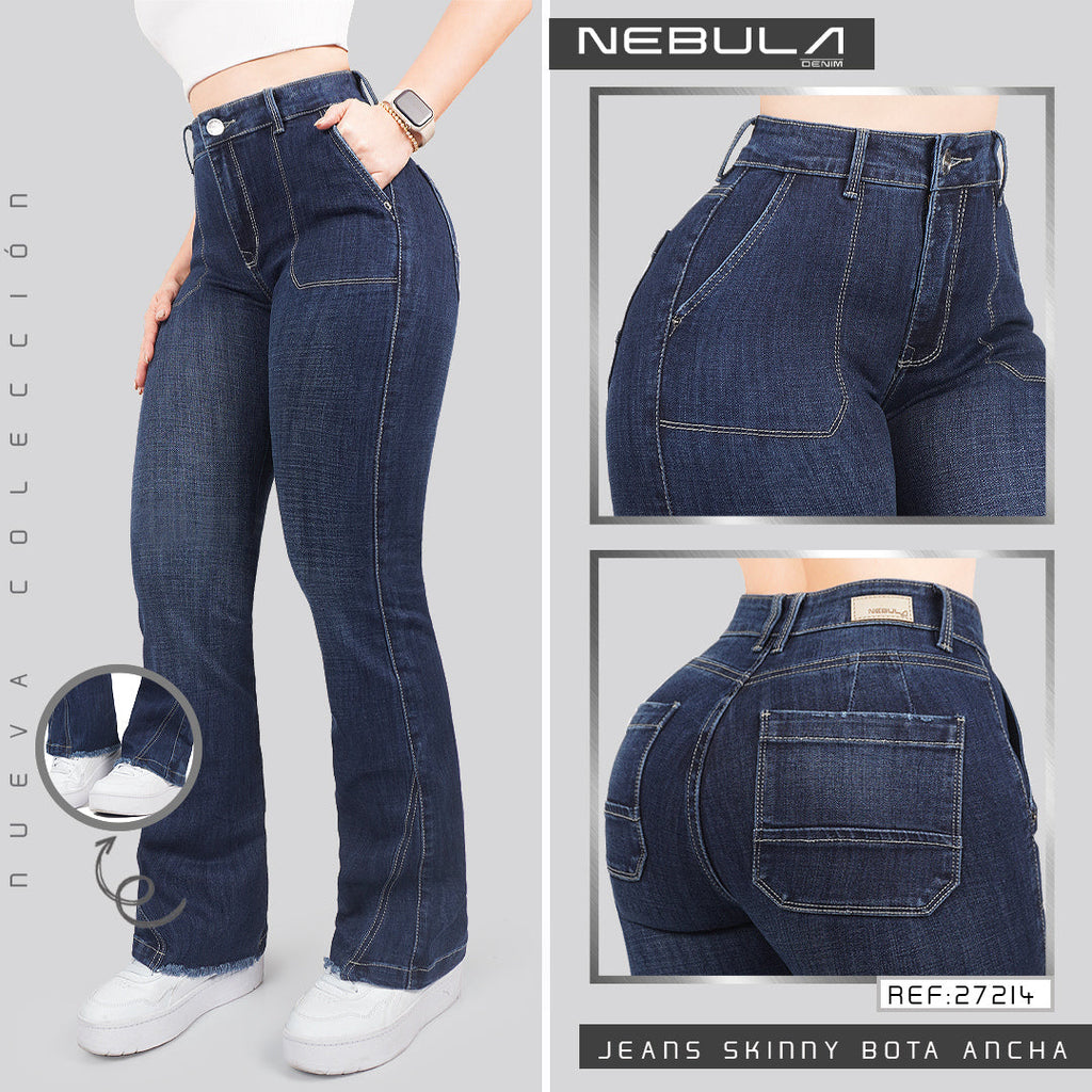 Jeans Skinny Bota Ancha 27214