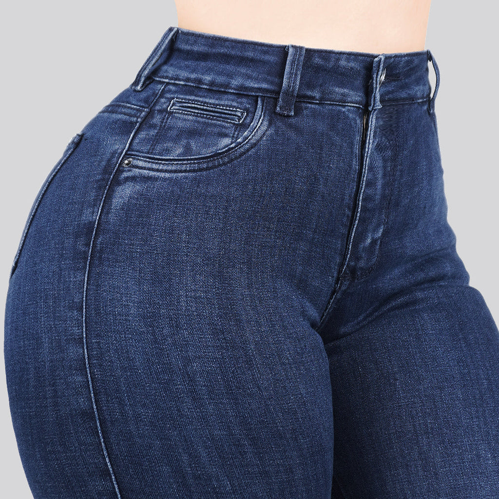 Jeans Skinny Bota Ancha 27218