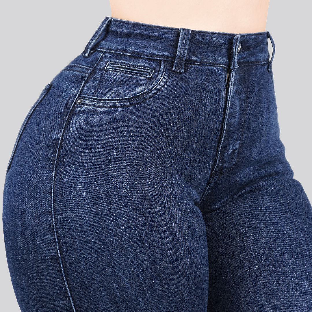 Jeans Skinny Bota Ancha 27218