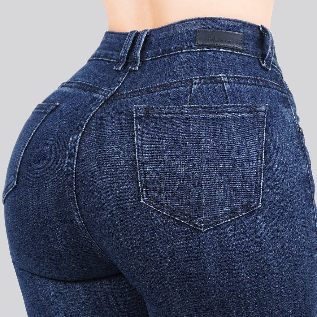 Jeans Skinny Bota Ancha 27218