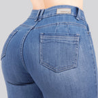 Jeans Skinny Bota Ancha 27219