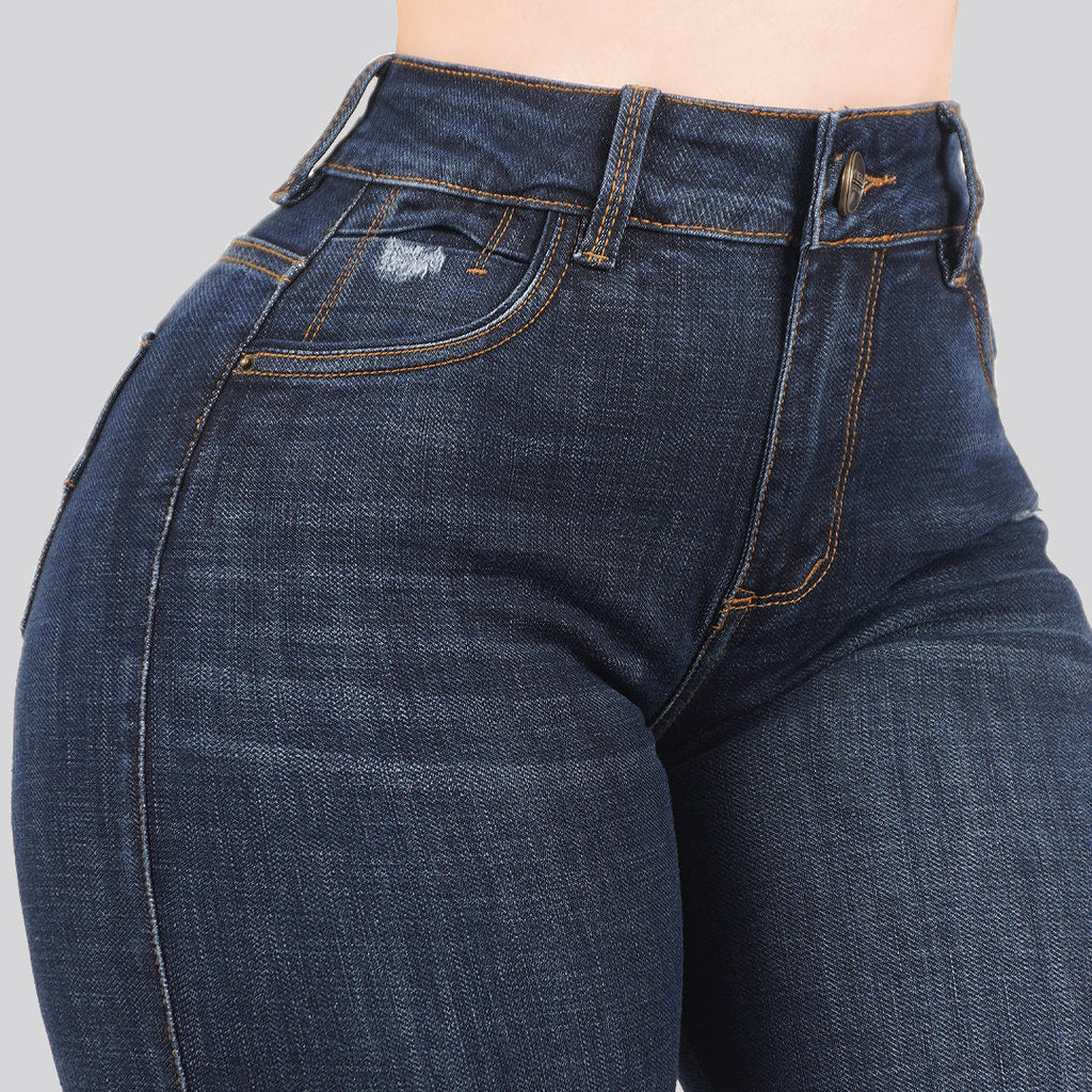 Jeans Skinny Bota Ancha 27221