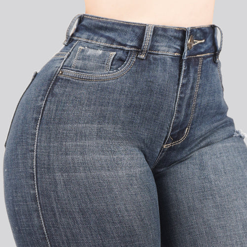 Jeans Skinny Bota Ancha 27225