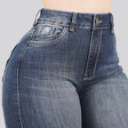 Jeans Skinny Bota Ancha 27228