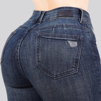 Jeans Skinny Bota Ancha 27229