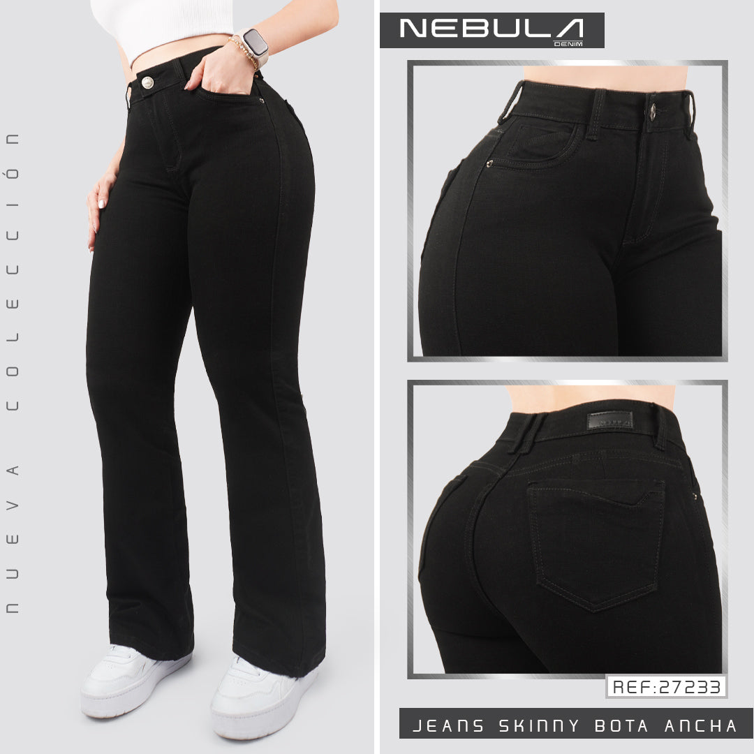 Jeans Skinny Bota Ancha 27233