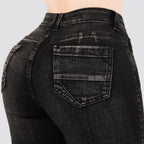 Jeans Skinny Bota Ancha 27235