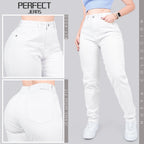 Jeans Mom Fit Tiro Alto 4000