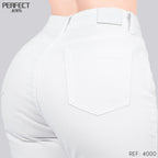 Jeans Mom Fit Tiro Alto 4000