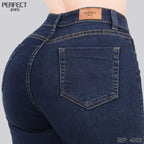 Jeans Mom Fit Tiro Alto 4003