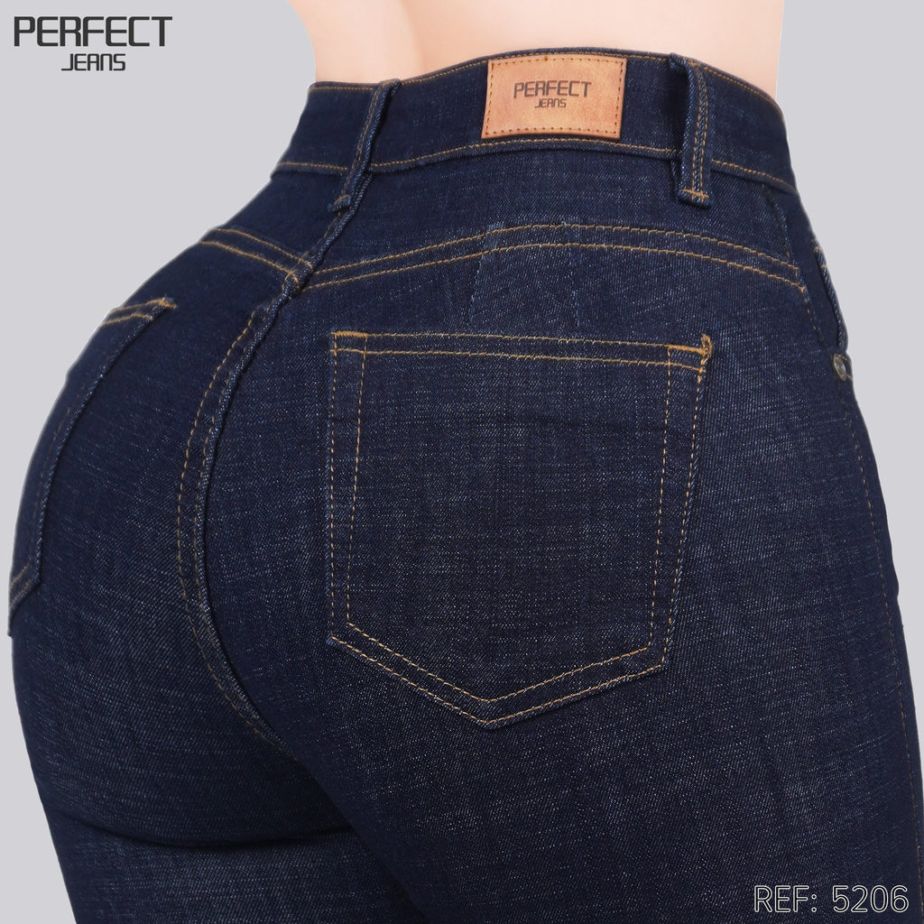 Jeans Skinny Tiro Alto 5206
