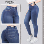 Jeans Skinny Tiro Alto 5209