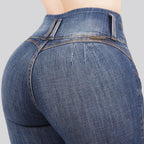 Jeans Skinny 3 botones Tiro Alto 6400