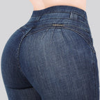 Jeans Skinny 3 botones Tiro Alto 6402