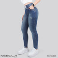 Jeans Skinny 3 botones Tiro Alto 6405