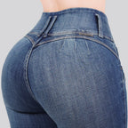 Jeans Skinny 3 botones Tiro Alto 6405
