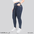 Jeans Skinny 3 botones Tiro Alto 6406