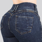 Jeans Skinny 3 botones Tiro Alto 6406