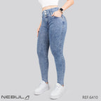 Jeans Skinny 3 botones Tiro Alto 6410